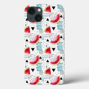 Abstract Watermelon Pattern iPhone 13 Hülle
