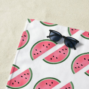 Abstract Watermelon Pattern Strandtuch