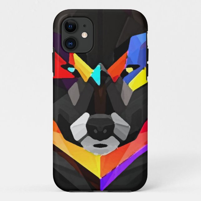 Abstract wolf iphone Case-Mate iPhone hülle (Rückseite)