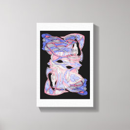 Abstract Woven Spirit Canvas Art Leinwanddruck
