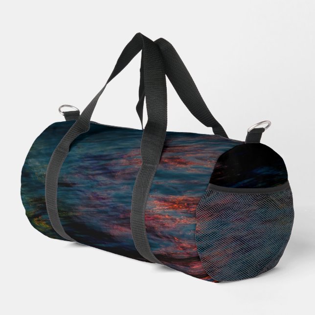 Abstract Wraps 13 Duffle Bag (Rechte Ecke)