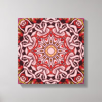Abstract Zen Mushrooms Home Decor Wall Art