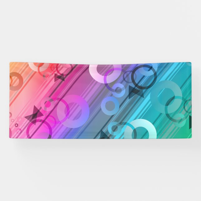 Abstract Zusammensetzung Banner (Horizontal)