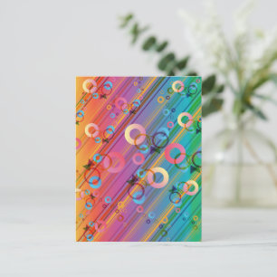 Abstract Zusammensetzung Feiertagspostkarte