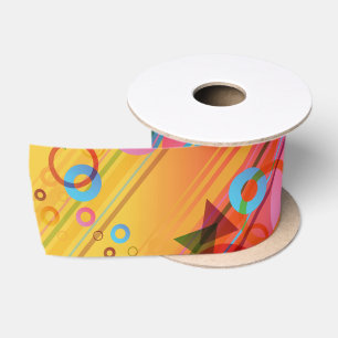 Abstract Zusammensetzung Satinband