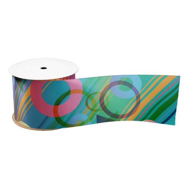 Abstract Zusammensetzung Satinband (Spule)