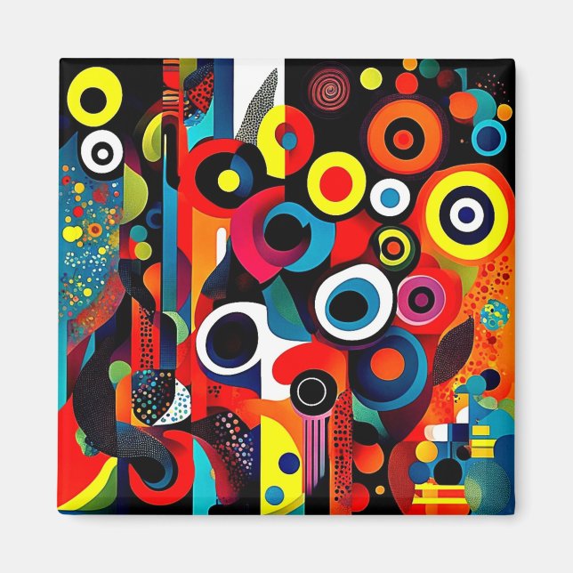 Abstracta Psychedelica 4 Magnet (Vorne)