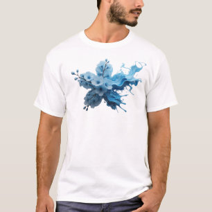 ABSTRACTE BLUME 37 Kreative Mode T-Shirt