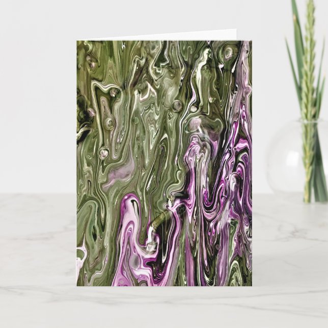 Abstracte Farbstudie 448, Karte (Vorderseite)