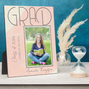 Abstracte Klasse von 2026 Andenken  Abschlussfoto Fotoplatte