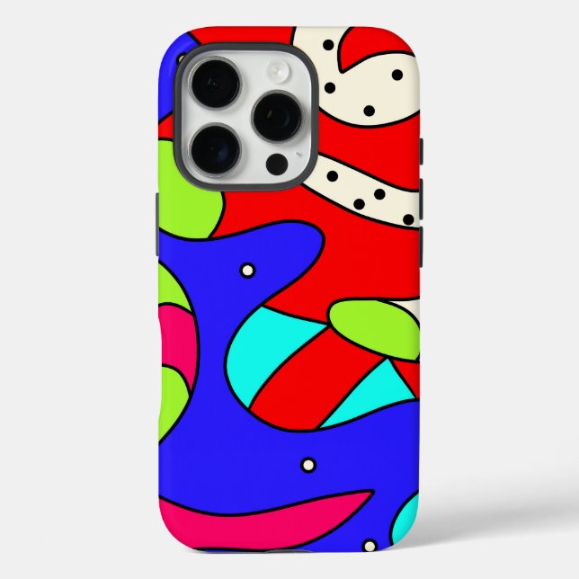 Abstractec Case-Mate iPhone Hülle (Rückseite)