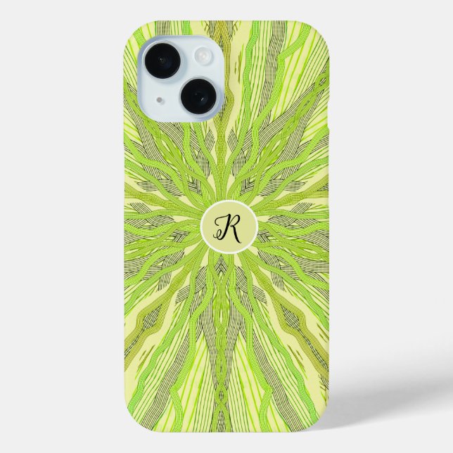 Abstracted green Case-Mate iPhone Case (Rückseite)