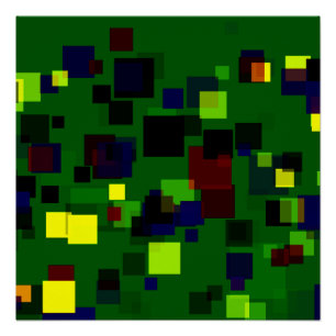 Abstractie 16 poster