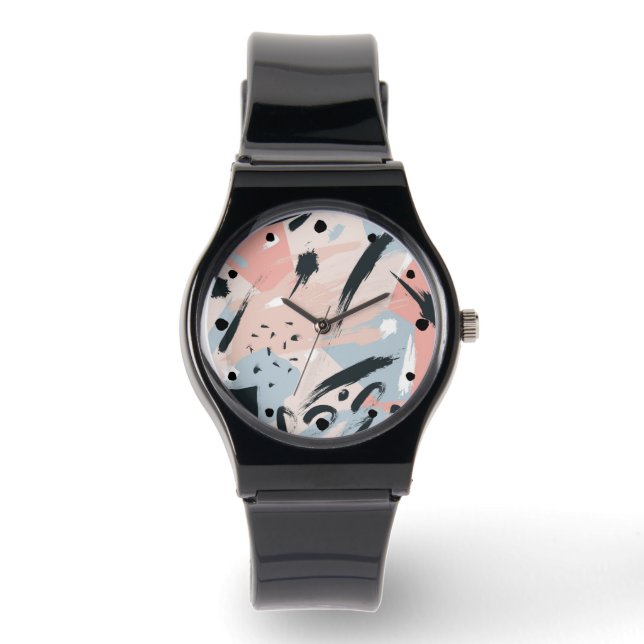 Abstraction Armbanduhr (Vorderseite)