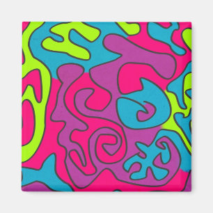 Abstractwztextur Magnet