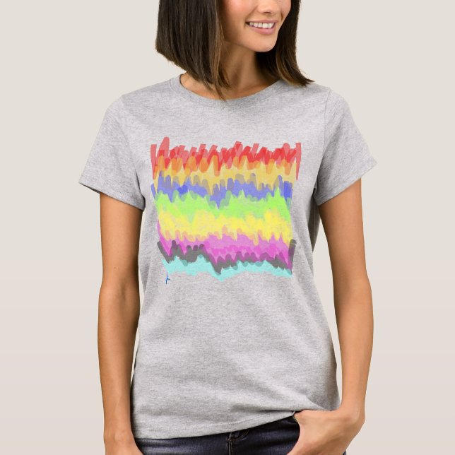 Abstrakt5 T-Shirt (Vorderseite)