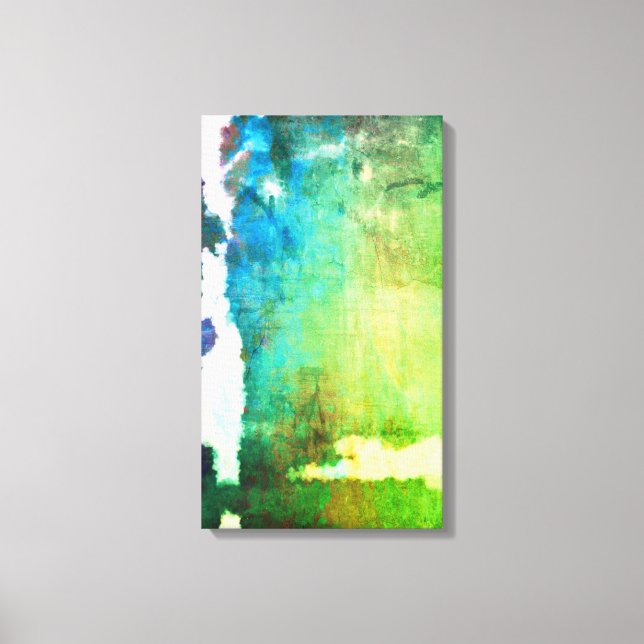 Abstrakt 011 Stretched Canvas Print Leinwanddruck (Vorderseite)