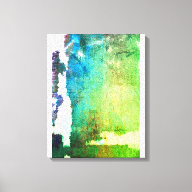 Abstrakt 011 Stretched Canvas Print Leinwanddruck (Vorderseite)