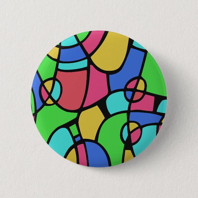 Abstrakt 02 button (Vorderseite)