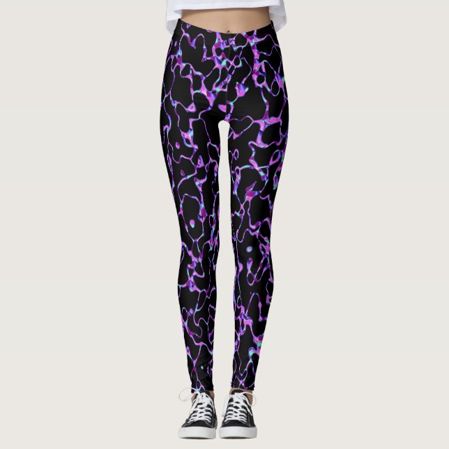 Abstrakt 080716(3) leggings (Vorderseite)