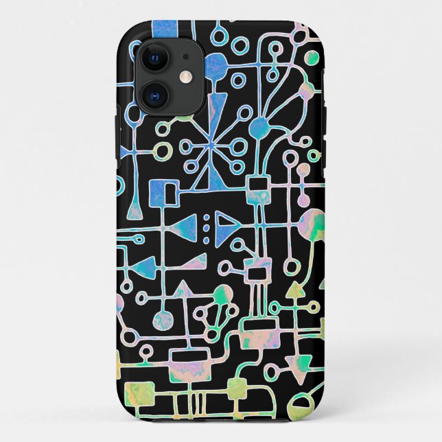 Abstrakt 090112 v2 Case-Mate iPhone hülle (Rückseite)