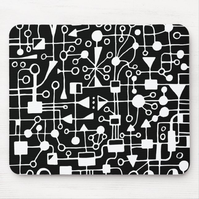 Abstrakt 090112 v7 mousepad (Vorne)