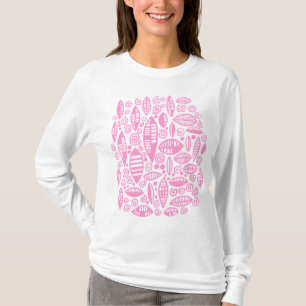 Abstrakt 100813 - Rosa T-Shirt