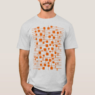 Abstrakt 111211 - Orange T-Shirt