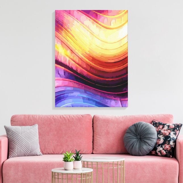 Abstrakt 14321 leinwanddruck (Insitu (Wohnzimmer))