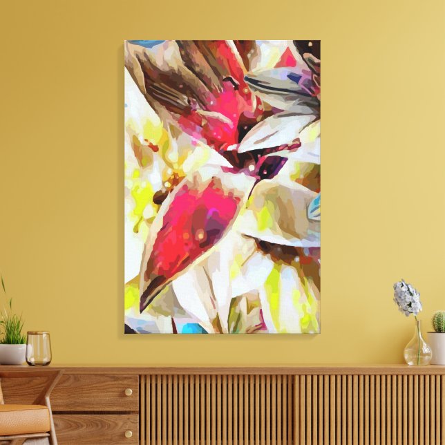 Abstrakt 14604 leinwanddruck (Insitu (Wohnzimmer))