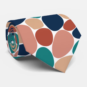 Abstrakt 160417 Large - Mineral Colors Krawatte