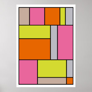 Abstrakt #18 poster
