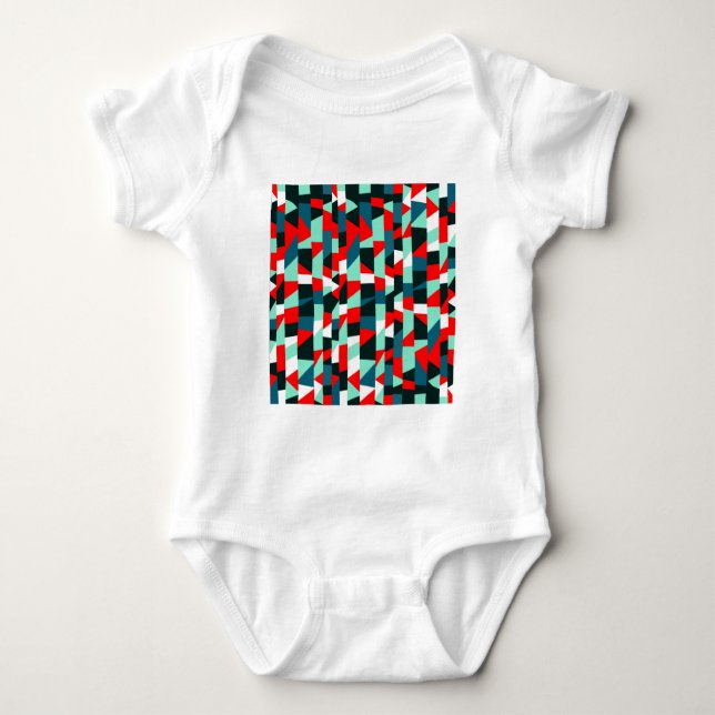 Abstrakt 190513 baby strampler (Vorderseite)