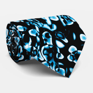 Abstrakt 190819 - 09 - Indigo Style Krawatte