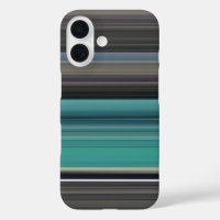 Abstrakt #1: Aquamariner und grauer Fall für iPhon