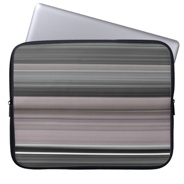 Abstrakt #1: grau laptopschutzhülle (Vorderseite)