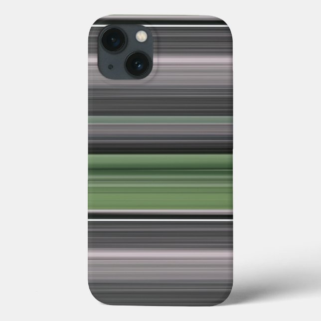 Abstrakt #1: Olive green and gray Case-Mate iPhone Hülle (Rückseite)