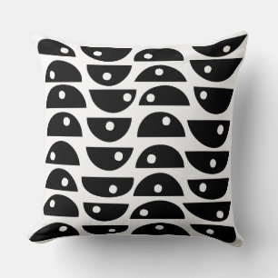 Abstrakt 20816 - Schwarz Kissen