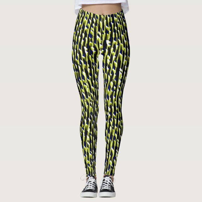 Abstrakt 210318 - 02 leggings (Vorderseite)