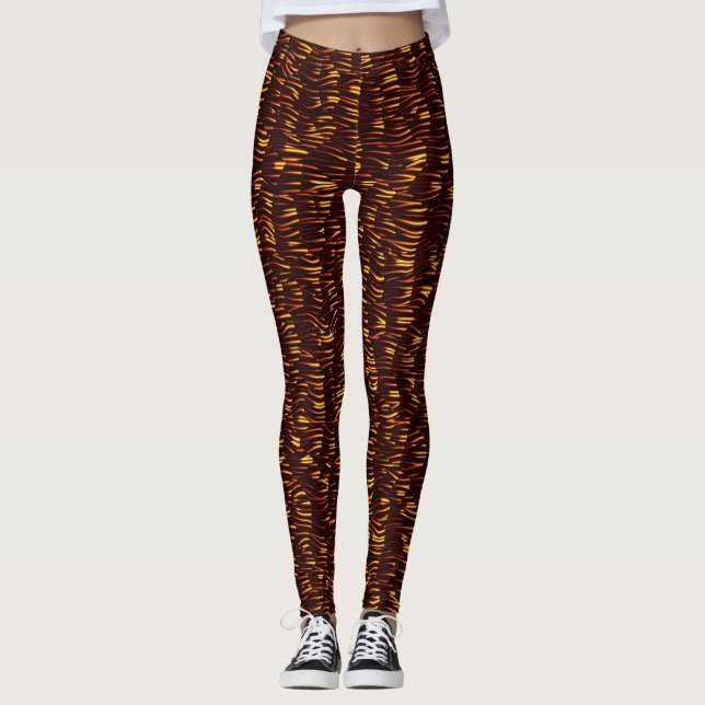 Abstrakt 210318-03 leggings (Vorderseite)