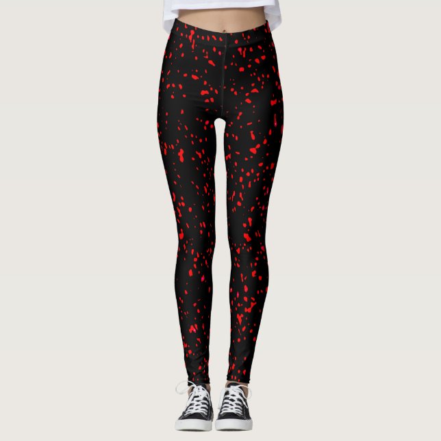 Abstrakt 210318-07 leggings (Vorderseite)