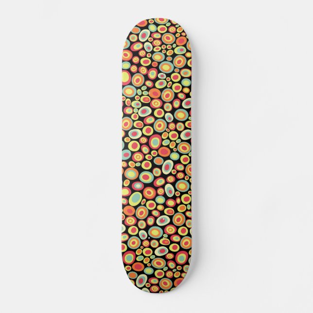 Abstrakt 220213a skateboard (Vorderseite)