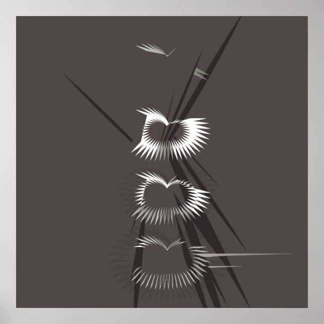 Abstrakt #297 poster (Vorne)