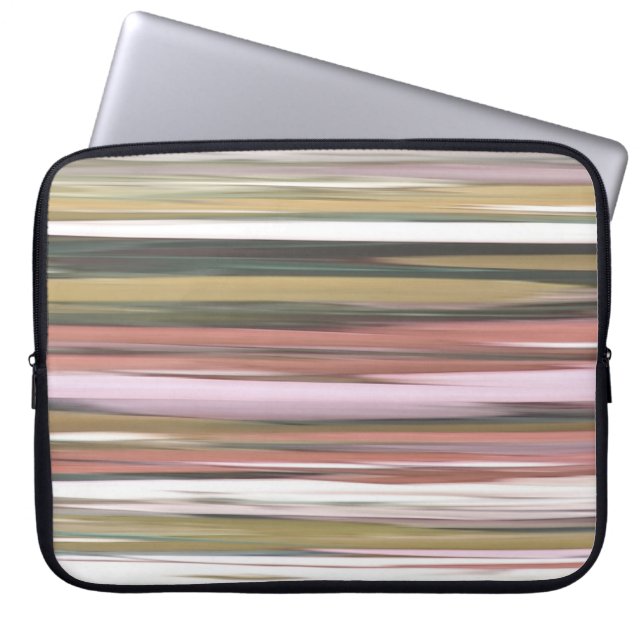 Abstrakt 2: Herbstfarben im Herbst verschwommen Laptopschutzhülle (Vorderseite)