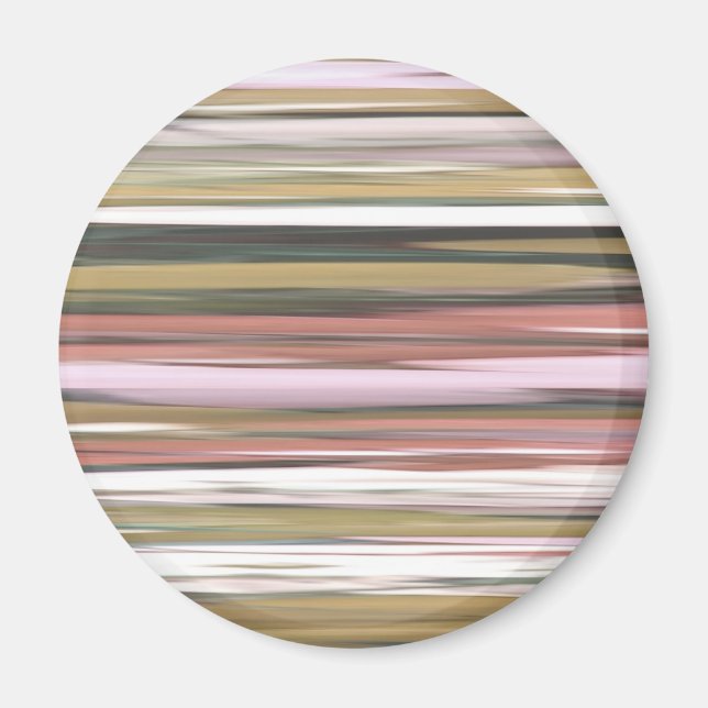 Abstrakt 2: Herbstfarben im Herbst verschwommen Magnet (Vorne)