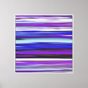 Abstrakt #2: Ultravioletter Blur Leinwanddruck