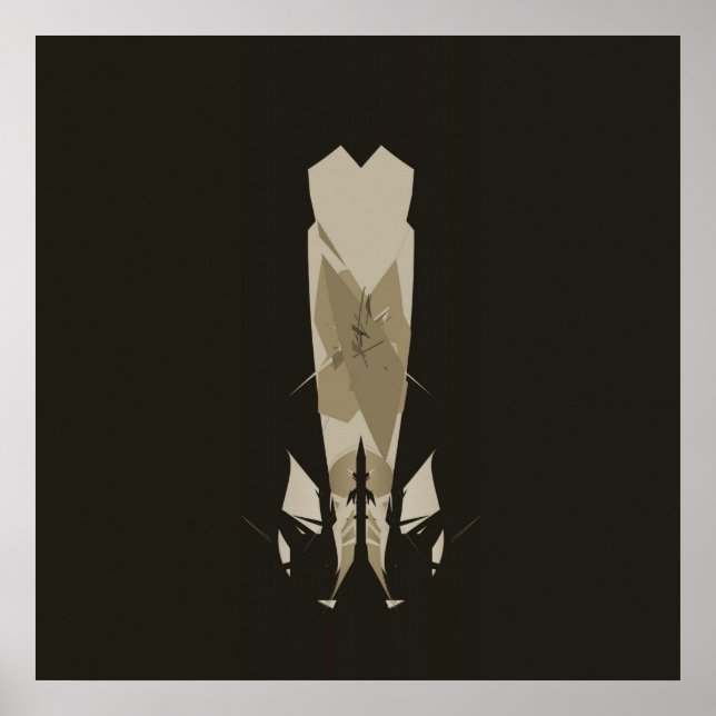 Abstrakt #323 poster (Vorne)