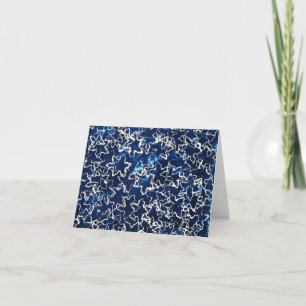 Abstrakt_32 Note Card<Blank Inside> Dankeskarte