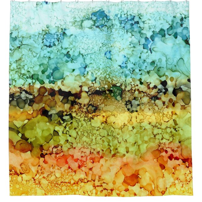 abstrakt 35 duschvorhang (Vorderseite)