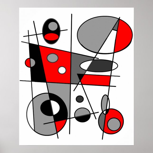 Abstrakt 35 poster (Vorne)